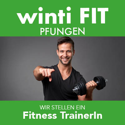 Stellenangebot winti FIT AG Pfungen Fitness TrainerIn